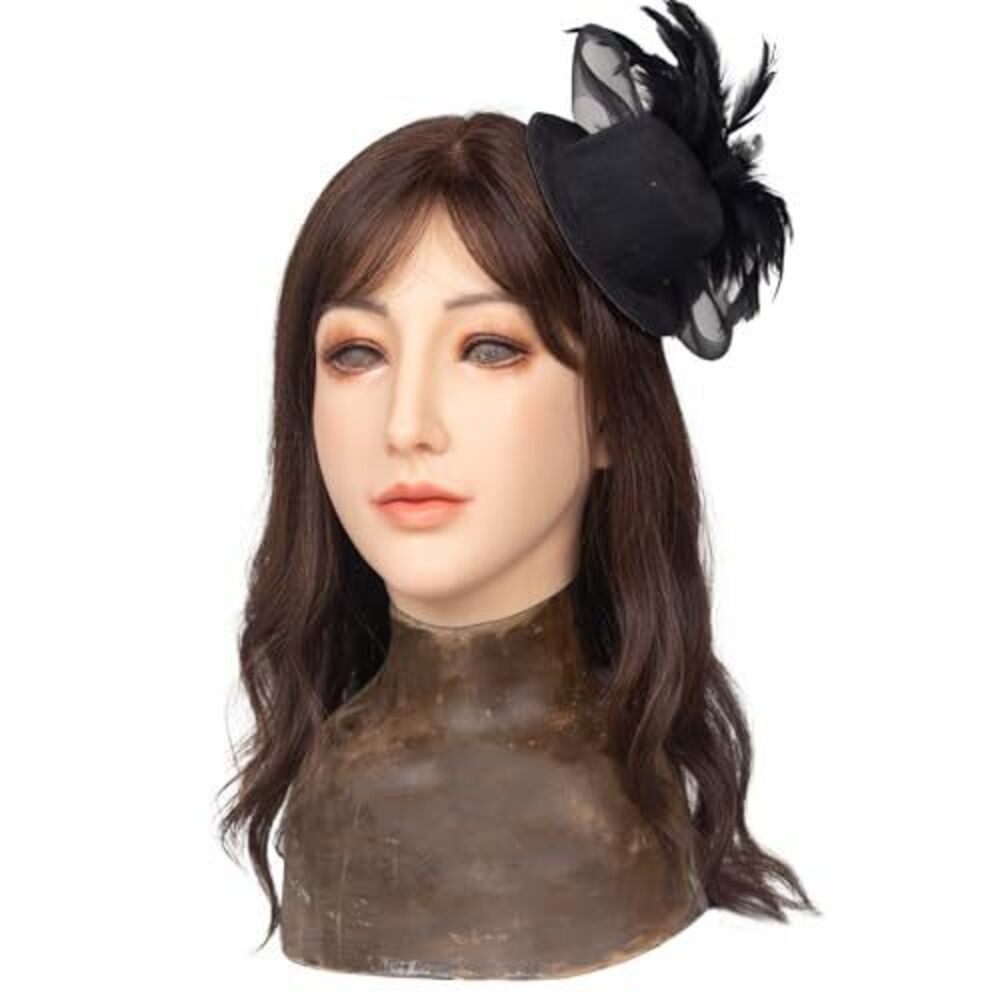 2700 Silicone Mask Able to Makeup Realistic Face Silicone Mask